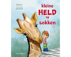 Boek-Kleine held op sokken-tweedehands