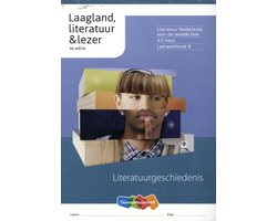 Boek-Laagland LRN-line online + boek B Literatuurgeschiedenis 5 havo-tweedehands