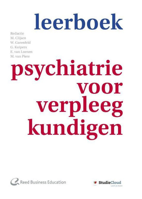 Boek-Leerboek psychiatrie voor verpleegkundigen-tweedehands