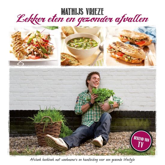 Boek-Lekker eten en gezonder afvallen-tweedehands