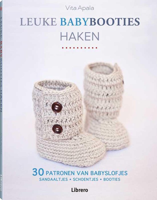 Boek-Leuke babybooties haken-tweedehands