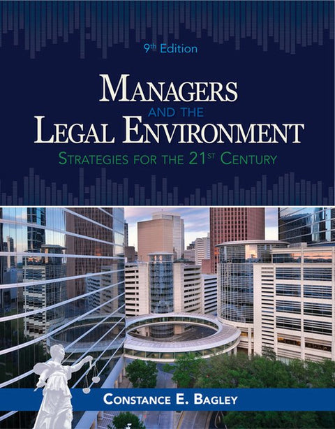 Boek-Managers and the Legal Environment-tweedehands