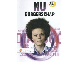 Boek-NU Burgerschap 3/4 leerwerkboek-tweedehands