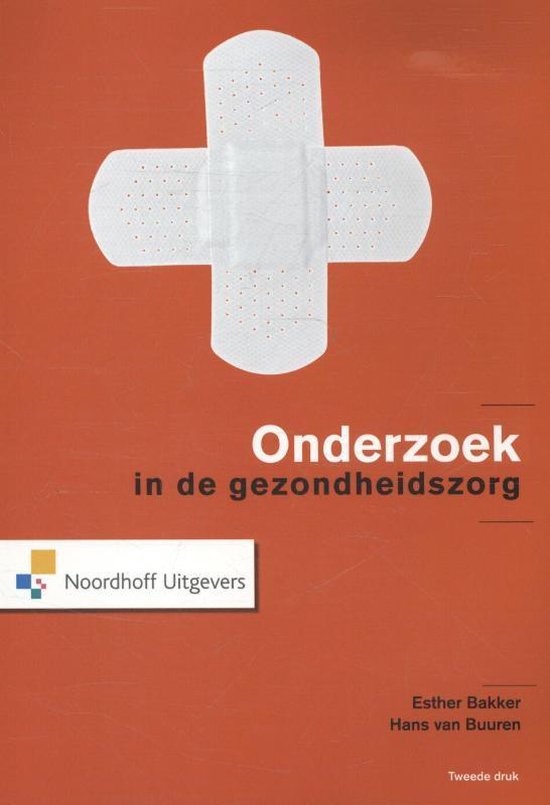 Boek-Onderzoek in de gezondheidszorg-tweedehands
