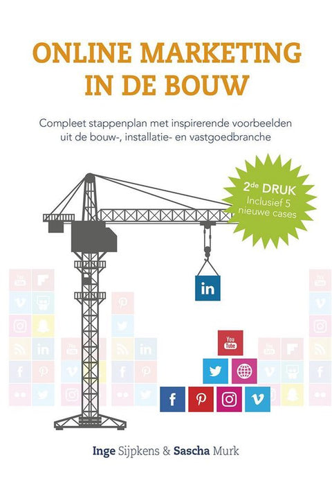 Boek-Online marketing in de bouw-tweedehands
