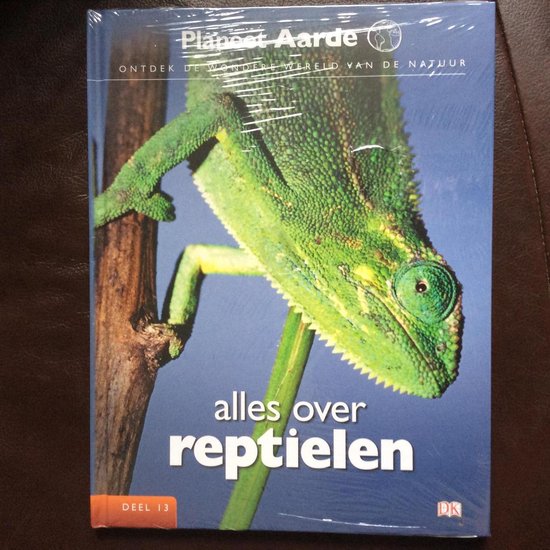 Boek-Planeet Aarde deel 13 alles over Reptielen-tweedehands