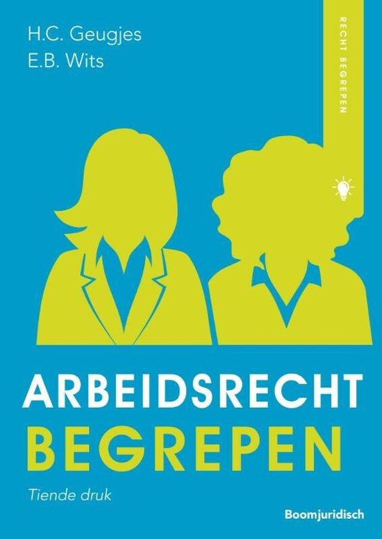 Boek-Recht begrepen - Arbeidsrecht begrepen-tweedehands