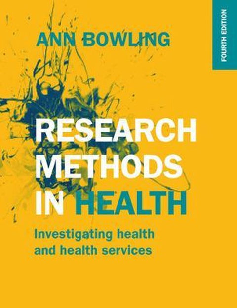 Boek-Research Methods In Health 4Th-tweedehands