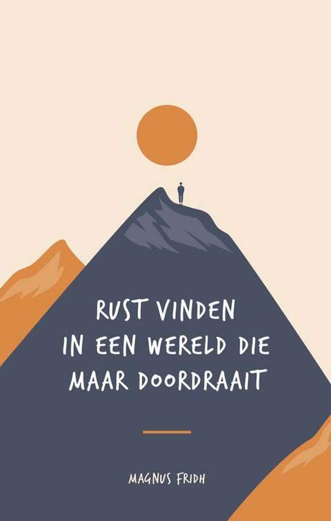 Boek-Rust vinden in een wereld die maar doordraait.-tweedehands