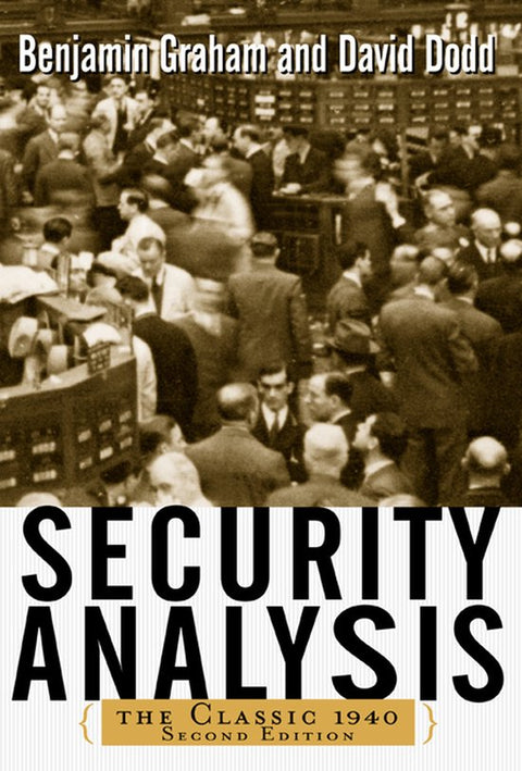 Boek-Security Analysis-tweedehands