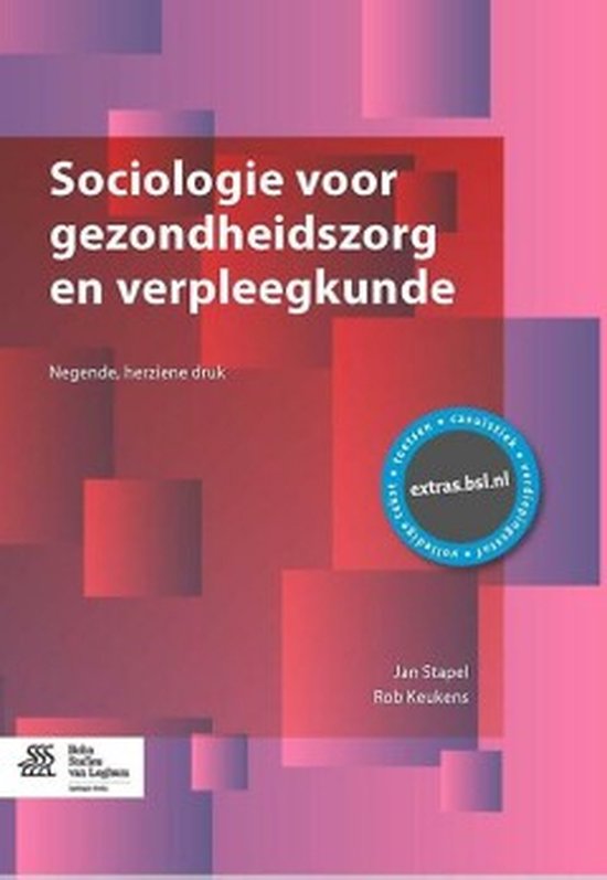 Boek-Sociologie voor gezondheidszorg en verpleegkunde-tweedehands