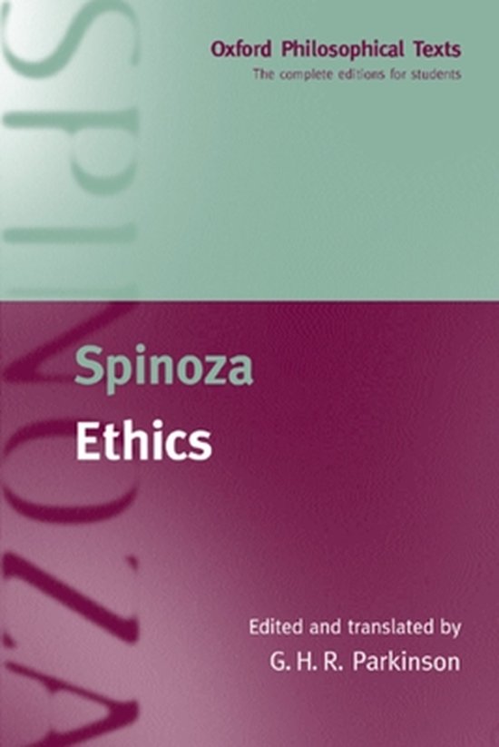 Boek-Spinoza Ethics Opht Ncs-tweedehands