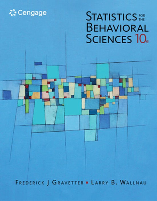 Boek-Statistics for the Behavioral Sciences-tweedehands