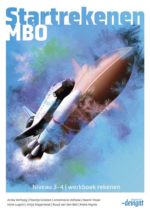 Boek-Studiereader Startrekenen MBO niveau 3 en 4 Werkboek-tweedehands