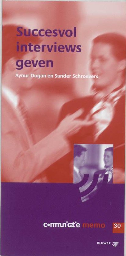 Boek-Succesvol interviews geven-tweedehands
