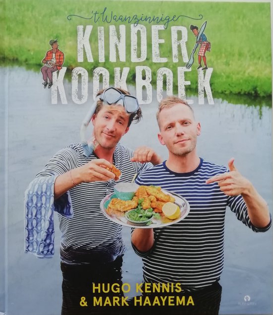 Boek-'t Waanzinnige kinderkookboek-tweedehands