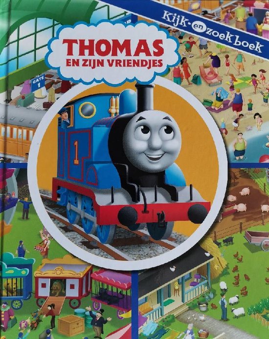 Boek-Thomas en zijn vriendjes - Zoekboek - Kijkboek - Thomas de Trein-tweedehands