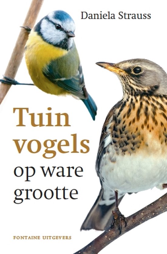 Boek-Tuinvogels op ware grootte-tweedehands