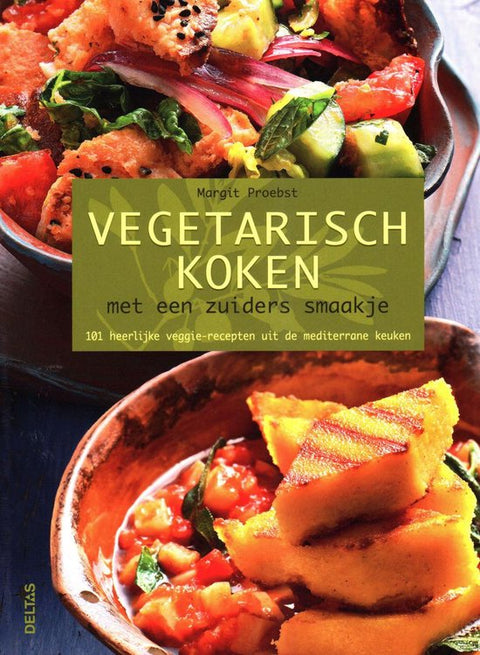 Boek-Vegetarisch Koken Met Een Zuiders Smaakje-tweedehands