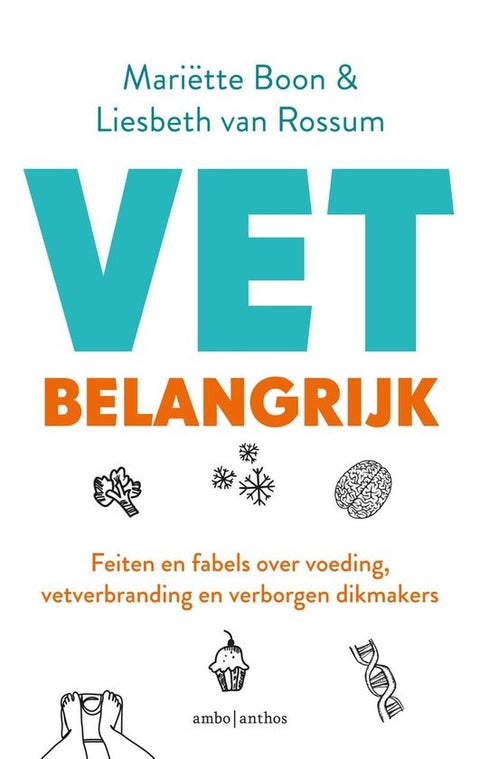 Vet belangrijk, Mariëtte Boon en Liesbeth van Rossum, boekomslag voorkant, tweedehands