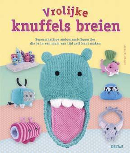 Boek-Vrolijke knuffels breien-tweedehands