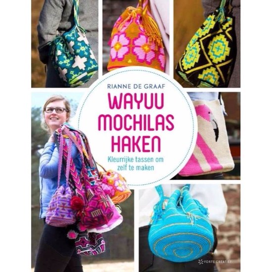Boek-Wayuu mochilas haken-tweedehands