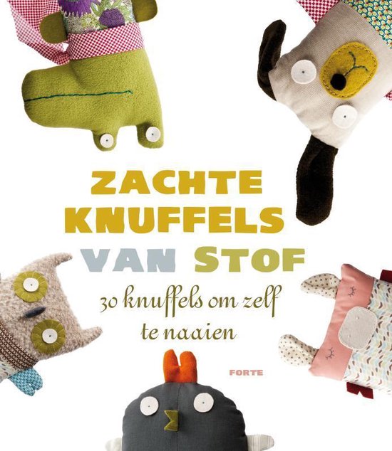 Boek-Zachte knuffels van stof-tweedehands