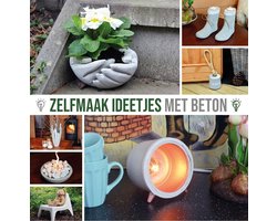 Boek-Zelfmaakideetjes met beton boek-tweedehands