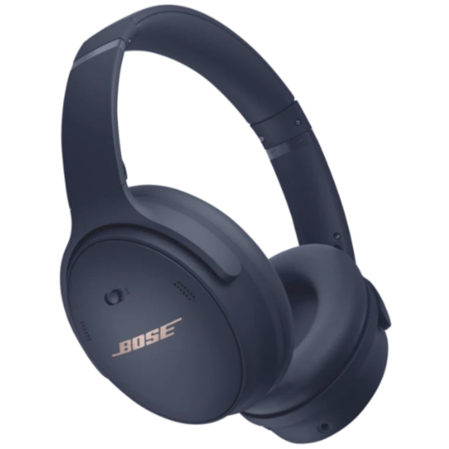 Bose-QuietComfort 45 Bluetooth Noise-Cancelling Koptelefoon - Donker Blauw (Nieuw)