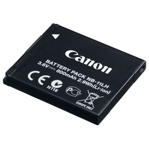 Canon NB-11LH accu, zwarte battery pack van 800 mAh, tweedehands