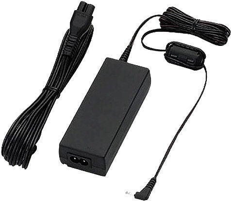 Canon CA-PS800 compact power adapter voor PowerShot A-serie, zwart met stroomkabel en DC-kabel, tweedehands