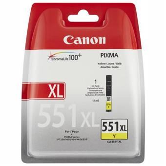 Canon CLI - 551XL BK - Inktcartridge - Geel (Nieuw)