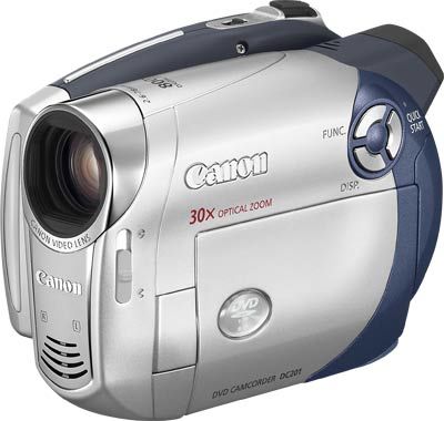 Canon-DC201 DVD Digitale Videocamera - Zilver Tweedehands