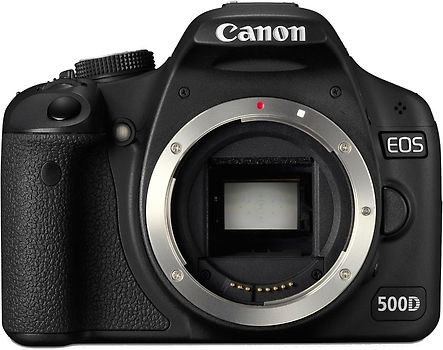 Canon-EOS 500D Body SLR Digitale Camera Tweedehands