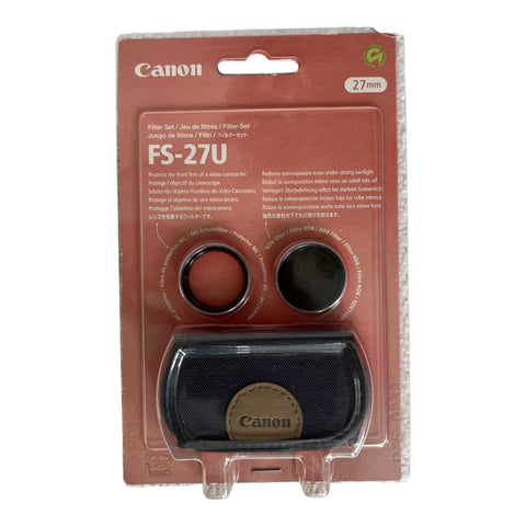 Canon-FS-27U Filterset 27mm – ND8 + MC Protector (Nieuw)