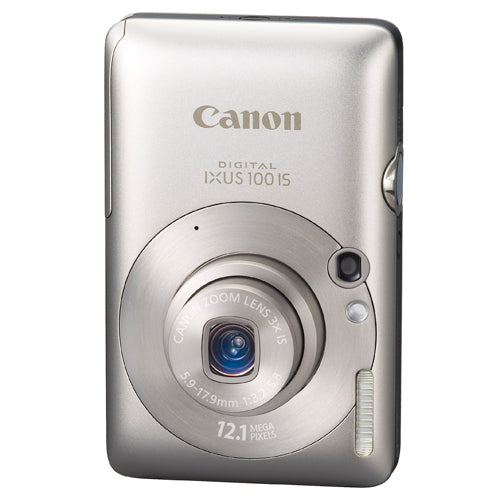 Canon-IXUS 100 IS Digitale Compact Camera - Zilver (In doos)-tweedehands