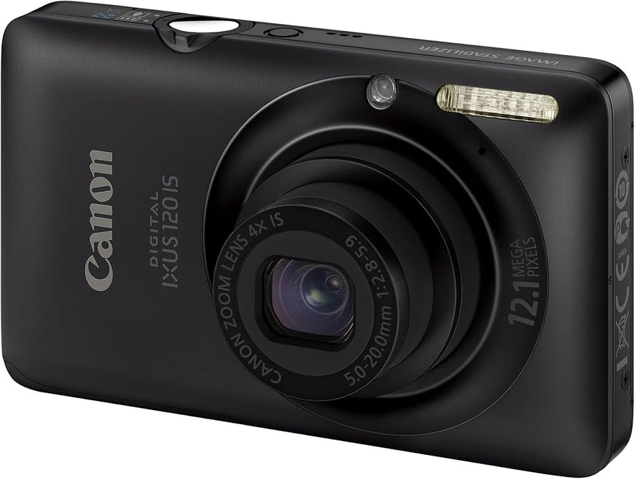 Canon-IXUS 100 IS Digitale Compact Camera - Zwart (In doos) Tweedehands