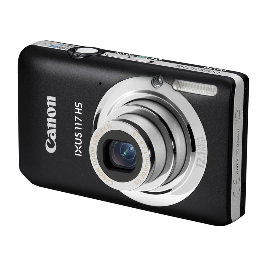Canon-IXUS 117 HS Digitale Compact Camera - Zwart (In doos) Tweedehands