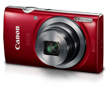 Canon-IXUS 160 Digitale Compact Camera - Rood Tweedehands