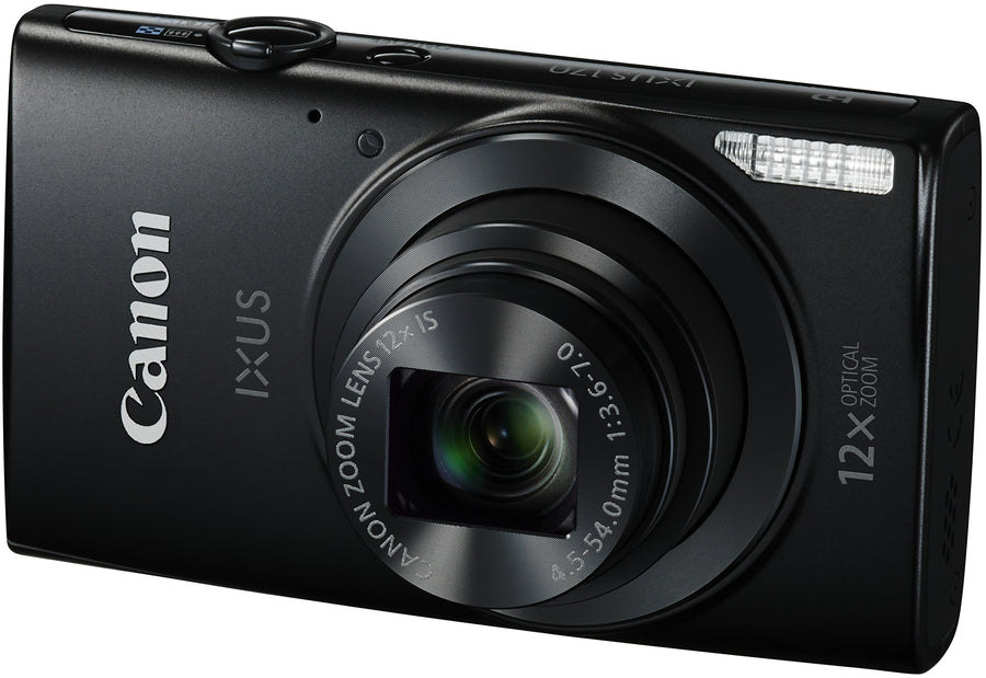 Canon-IXUS 170 Digitale Compact Camera - Zwart (In doos) Tweedehands