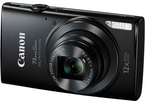 Canon-IXUS 170 Digitale Compact Camera - Zwart Tweedehands