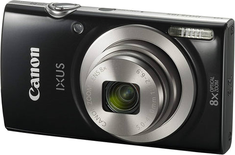 Canon-IXUS 185 Digitale Compact Camera - Zwart (Flitser defect) Tweedehands