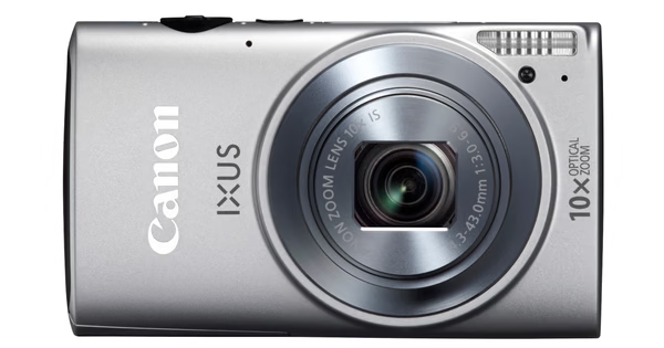 Canon-IXUS 255 HS Digitale Compact Camera - Zilver (In doos) Tweedehands