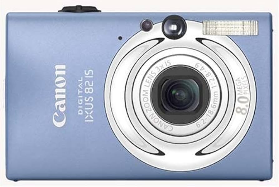 Canon-IXUS 82 IS Digitale Compact Camera - Blauw (In doos)-tweedehands