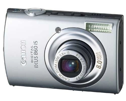 Canon-IXUS Digital 870 IS Digitale Compact Camera - Zilver Tweedehands