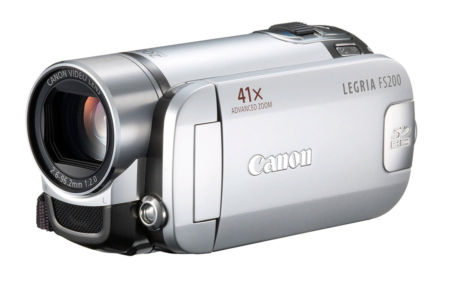 Canon-Legria FS200 Digitale Videocamera - Zilver (In doos) Tweedehands