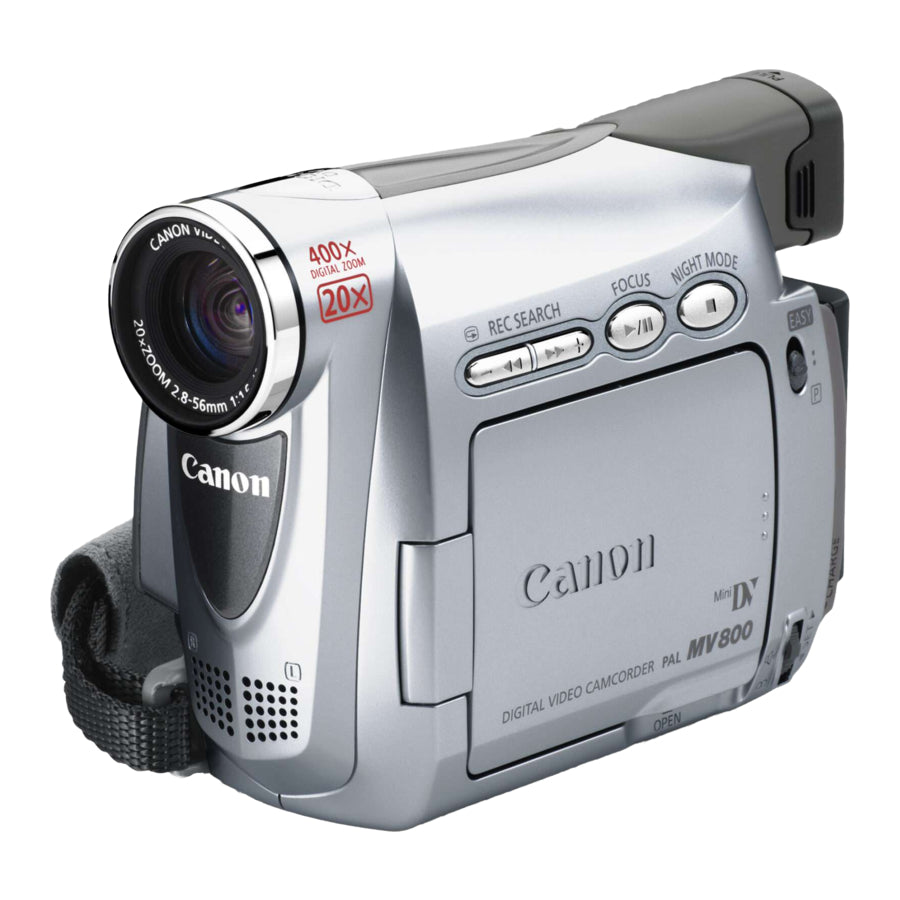 Canon-MV790 E MiniDV Camcorder Digitale Videocamera - Zilver-tweedehands