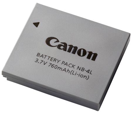 Canon-NB-4L Accu Tweedehands