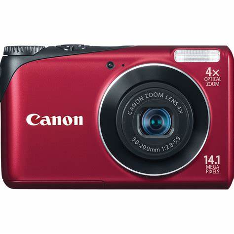 Canon-PowerShot A2200 Digitale Compact Camera - Rood Tweedehands
