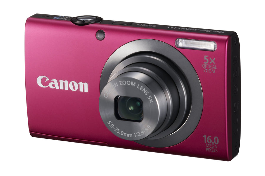 Canon-PowerShot A2300 Digitale Compact Camera - Rood (In doos) Tweedehands